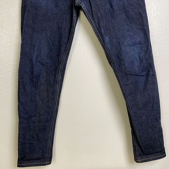 3Sixteen St-101X Slim Tapered Jeans Mens 30 Raw Denim Button Fly *NOT SELVEDGE* - Picture 6 of 11